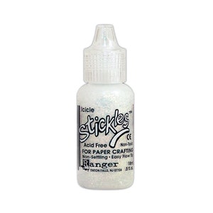 Ranger, Stickles Glitter Glue, Icicle Glitter Glue, Iridescent Glitter Glue, Add Dimension, Add Sparkle, Ice Glitter Glue, Crystals Glitter