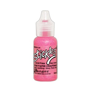 Ranger, Stickles Glitzerkleber, Hibiskus Pink Glitzerkleber, Pink Glitzerkleber, Dimension hinzufügen, Glitzer hinzufügen, Pink Stickles, Bubblegum Pink