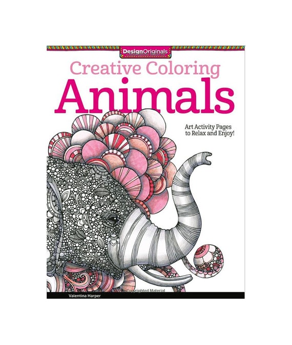 Design Originals Creative Coloring Animals