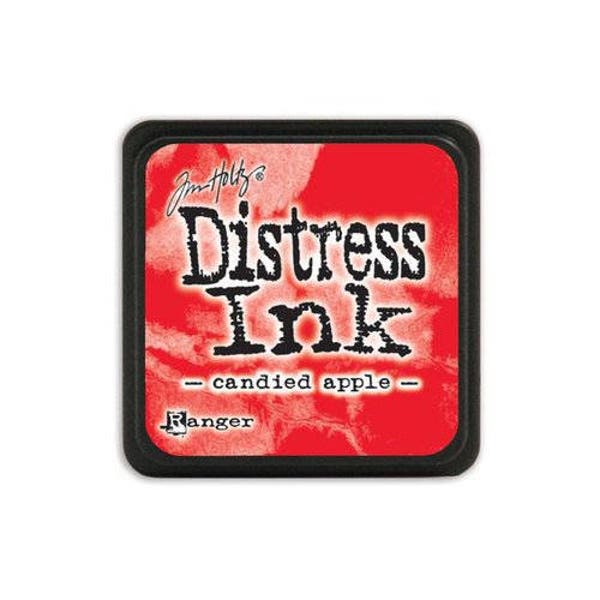 Ranger, Tim Holtz, Distress Ink, Mini Ink Pad, Candied Apple Ink Pad, Red Ink Pad, Bright Red Ink Pad. Lipstick Red Ink Pad, Stackable