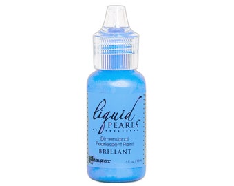 Ranger, Perlas líquidas, Pintura perlada, Azul brillante, Pintura azul, Pintura azul cielo, Perlas líquidas azules, Añadir dimensión, Añadir textura