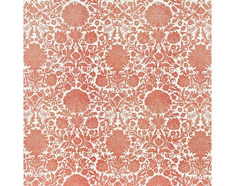 7 Gypsies, Scrapbooking Paper 12", Vintage Floral Paper, 3 Sheets, Clermont, Vintage Mums Cardstock, Flower Cardstock, Lightweight Cardstock
