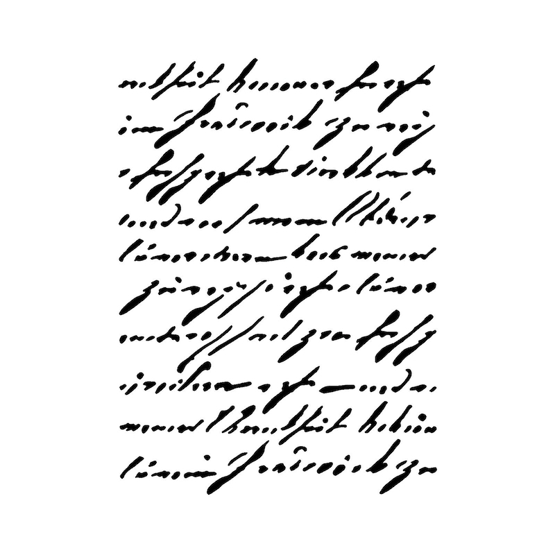 Fancy Writing Stencils - Etsy