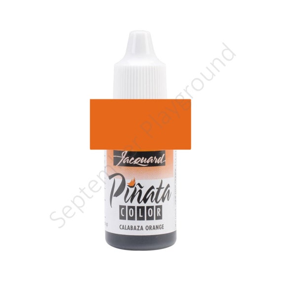 Jacquard, Piñata Color, Alcohol Ink, Calabaza Orange Ink, .5 fl oz, Orange Alcohol Ink, Carrot Orange Ink