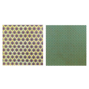 Graphic 45, Transatlantique, Cardstock 2 x 12&quot;, Travel Cardstock, Exotic Destinations, Compass Cardstock, Circles Cardstock, Green Cardstock