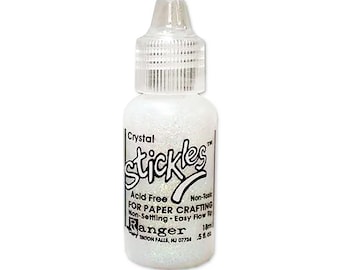 Ranger, Stickles Glitter Glue, Crystal Glitter Glue, Iridescent Glitter Glue, Add Dimension, Add Sparkle, Ice Glitter Glue, Diamond glitter
