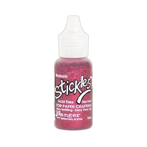 Ranger, Colla glitterata Stickles, Colla glitterata al rabarbaro, Colla glitterata rossa, Aggiungi dimensione, Aggiungi brillantezza, Stickles al vino, Stickles al borgogna