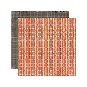 My Mind's Eye、So Sophie、Clever、2 x 12 インチ カードストック、Celebrate、Superb、Grunge カードストック、Shabby Chic、Burnt Orange Ovals、Brown Plaid