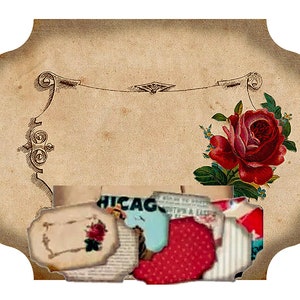 Glitterontwerp, Happy Travels, Spaanplaatalbum, Boekomslagen, Boekpagina's, Miniboek, Junk Journal, Avonturenthema, Boekomslag Rose