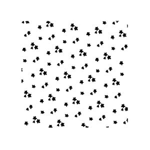 Carta Bella, Small Flower Stencil, 6x6", Flowers Stencil, Summertime Flowers, Tiny Little Flowers, Background, Layering, Stars, Fun