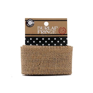 Canvas Corp, Nastro di juta, Juta naturale, Fibre, Decorazione, Nastro marrone, Carta da regalo, Crea fiori, Copri ghirlande, Aggiungi consistenza, Frangia