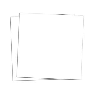 AC Cardstock, White, 2 x 12&#39;, Texture, 80 lb Cover Weight, Quality Paper, American Crafts, Versatile Cardstock, Bright White, Subtle Texture