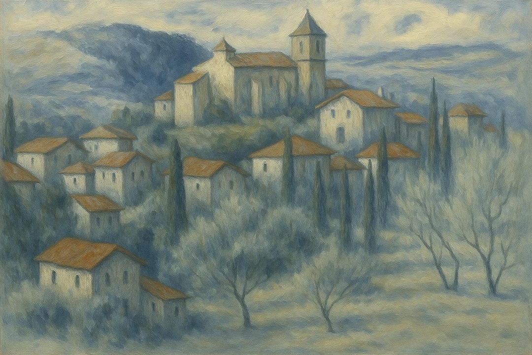 丘の上の住宅 - Etsy 日本