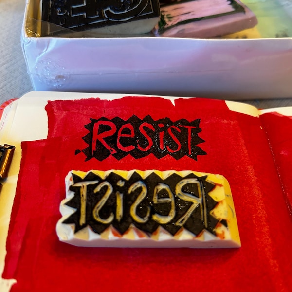 RESIST Stamp