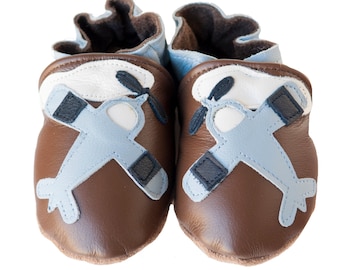 In Flight (baby shoes in all-leather)