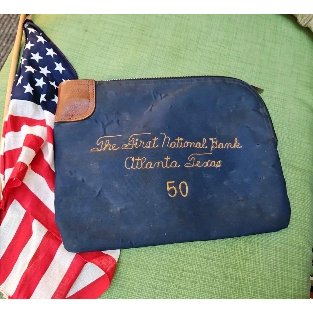 Vintage Bank Bag - Etsy