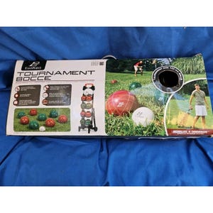 トーナメントボッチェボールセット（車輪付きデラックス収納カート付き）Eastpoint 103 mm 新品