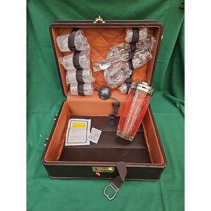 ヴィンテージ MCM トラベルバーセット 1960年代 セルジオ・ヴァレンティノ ポータブルパブ リカーロックケース