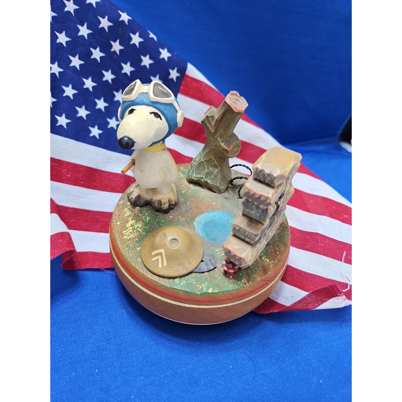 1968 Snoopy Music Box - Etsy