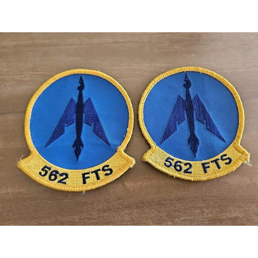 2 USAF Patch 562d FTS (T-43) Embroidered - Etsy