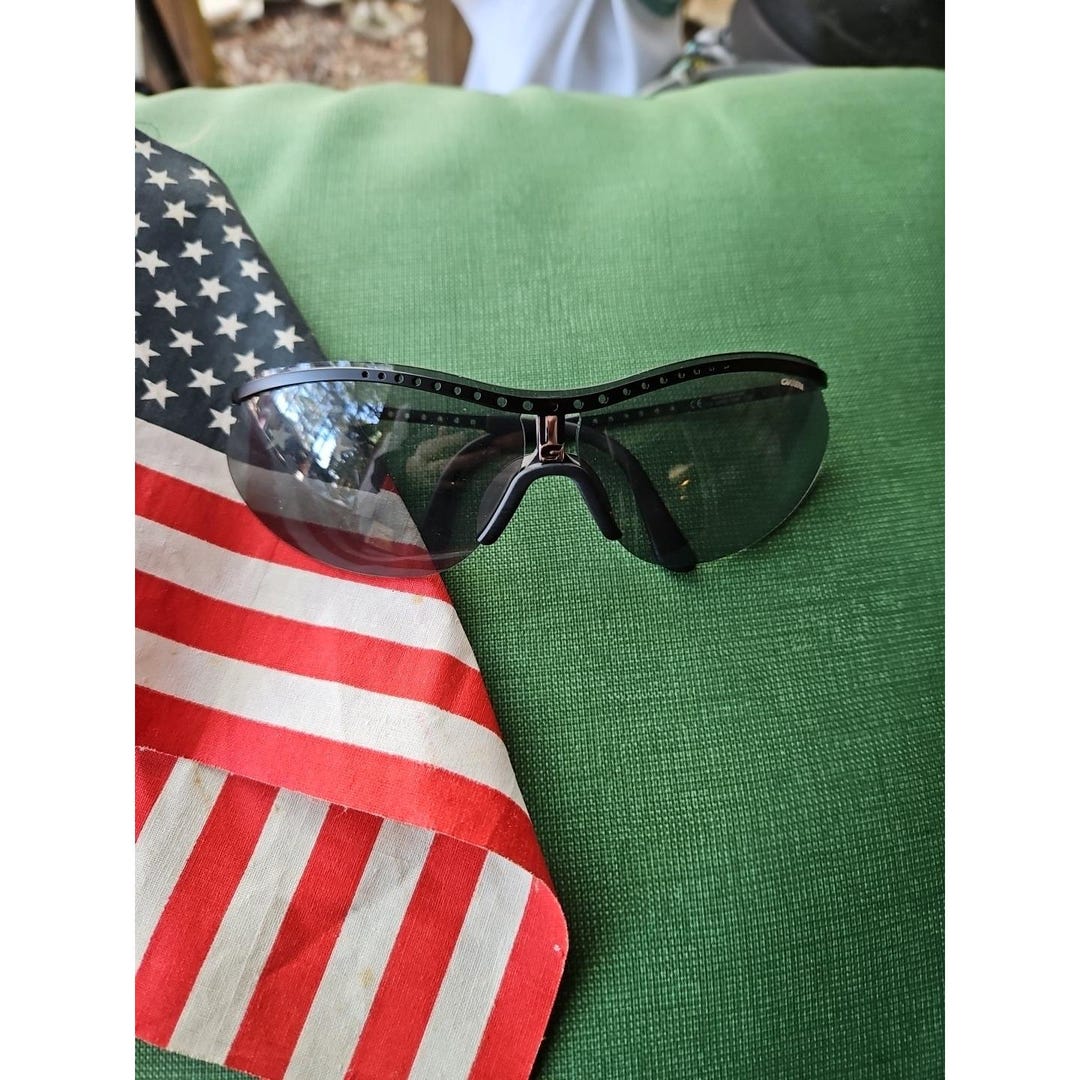 Vintage Carrera Sunglasses Black Floating Lens 4866 92P 120  display picture 3