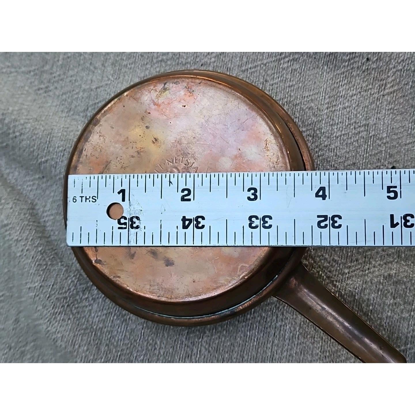Vintage Stockli Netstal Copper Warmer Burner Insert Switzerland
