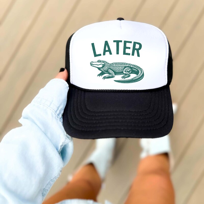 Alligator Hat Etsy