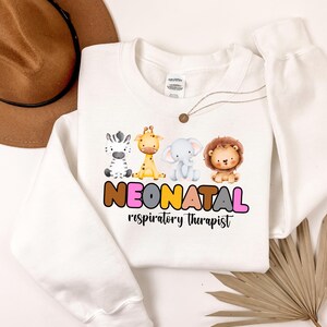 NICU Respiratory Therapist Sweatshirt, Neonatal Respiratory Therapy Sweatshirt, RT Sweater, Respiratory Therapist Gifts, RRT Sweatshirt