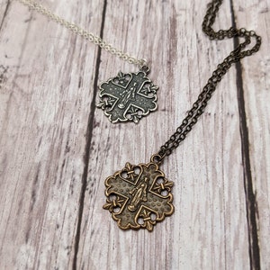 Our Lady of Grace Miraculous Medal Catholic Religious Medal Necklace in Antique Bronze or Sterling Silver Virgin Mary Blessed Mother