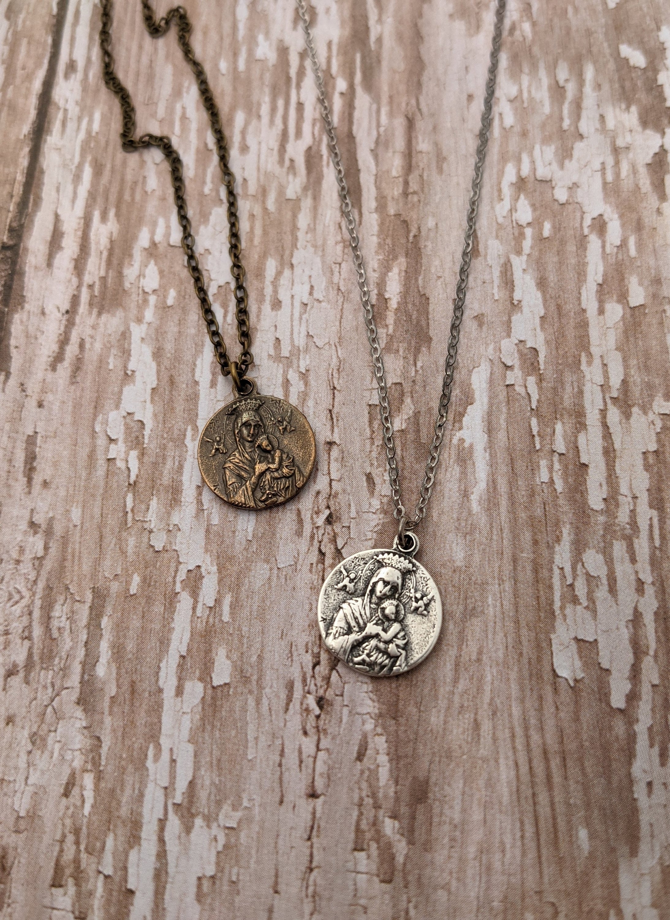 St. Gerard Patron Saint of Motherhood - Religious Medal Necklace in ...