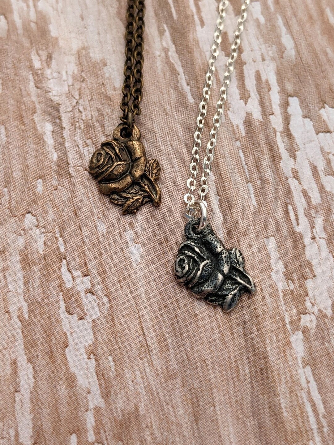 Miraculous Medal Necklace - Rose - Rosa Mystica - Virgin Mary - Our ...
