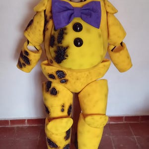 Yellow Rabbit Movie Version cosplay suit (without the head and hands)