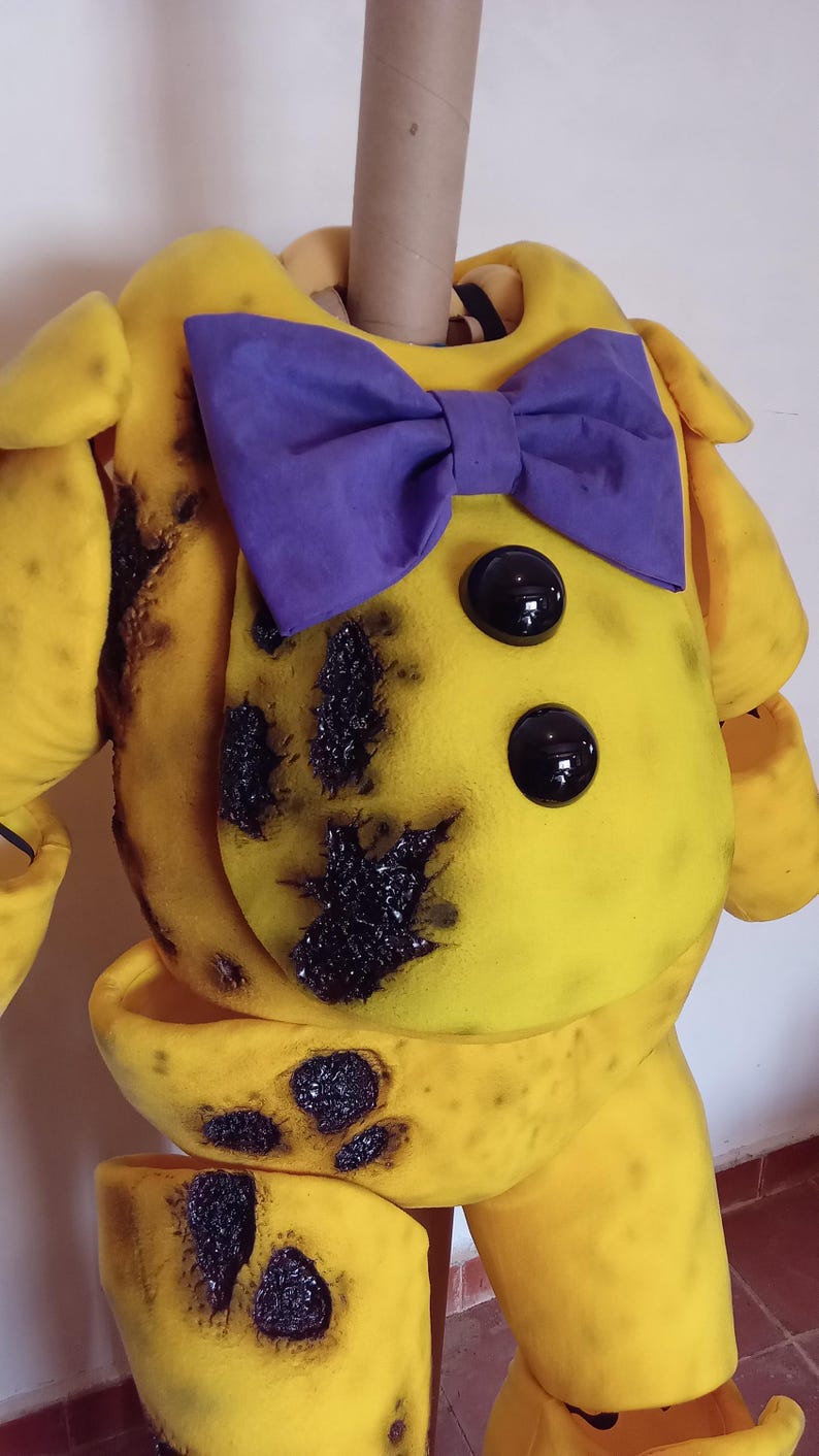Yellow Rabbit Costume Rotten Yellow Rabbit Movie Version Cosplay Suit (without the Head and Hands ...