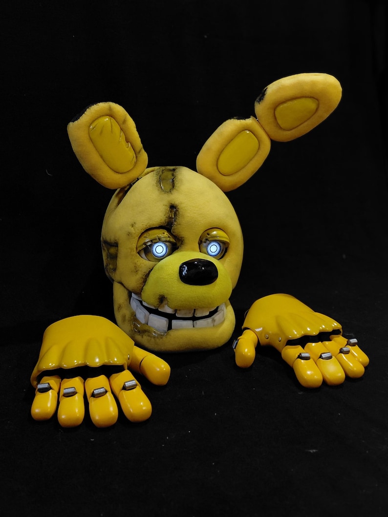Yellow Rabbit Movie Version Cosplay Mask and Hands - Etsy
