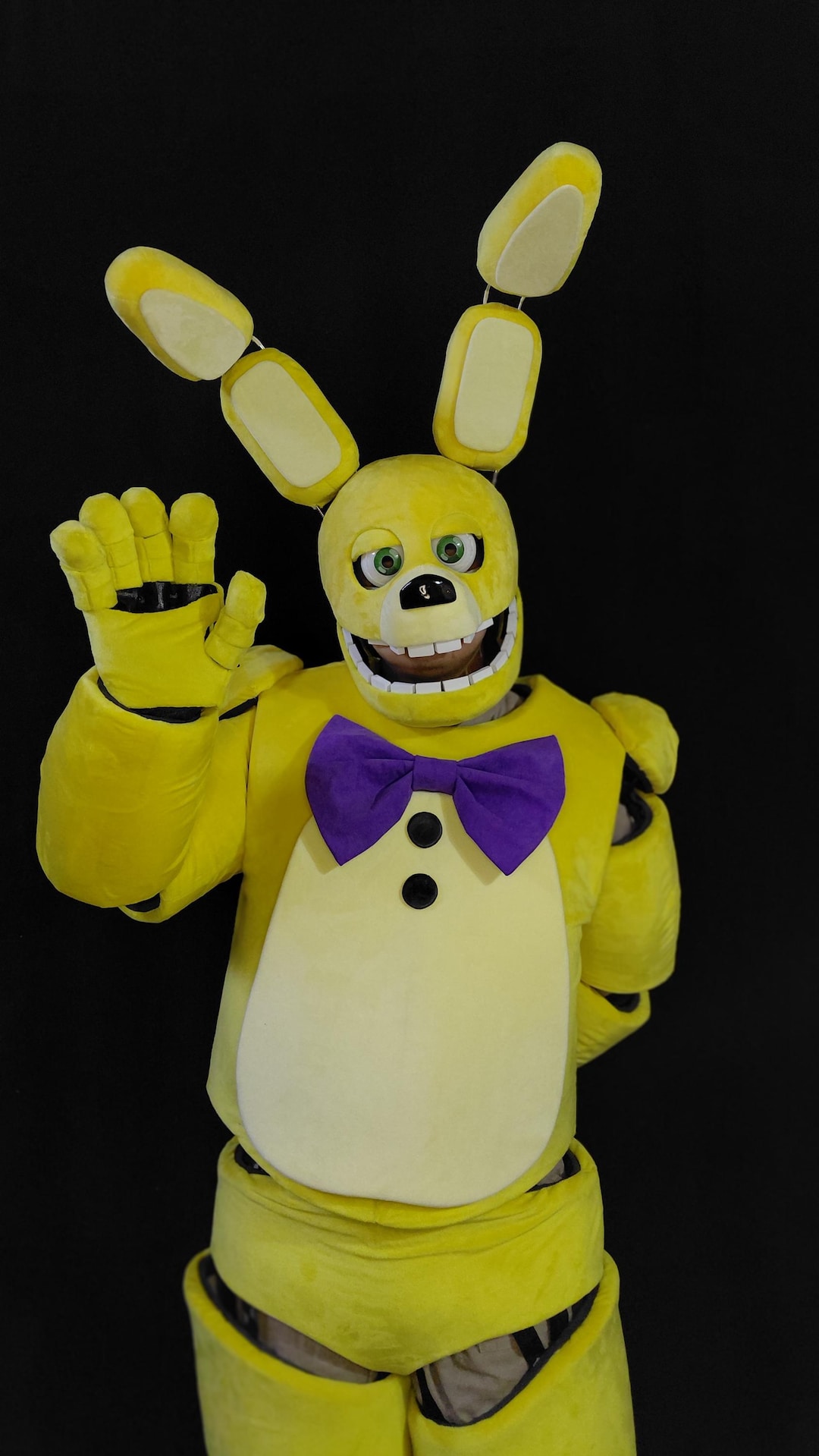Fnaf Delux Cosplay Classic Spring Bonnie Costume Full Body (on Request ...