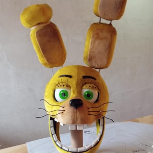 Game Friendly Springbonnie Mask Fnaf Cosplay - Etsy