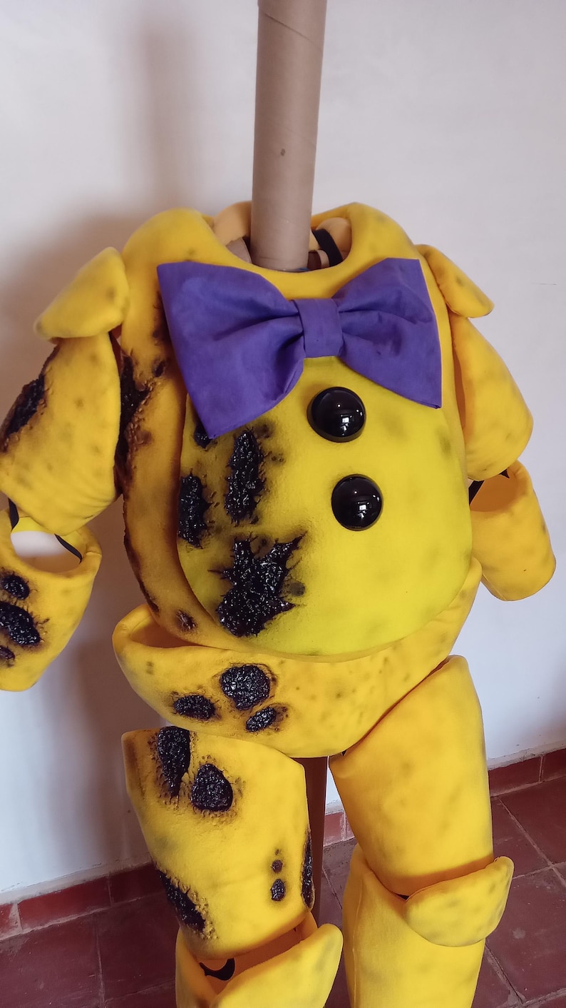 Yellow Rabbit Costume Rotten Yellow Rabbit Movie Version cosplay suit (without the head and hands ...