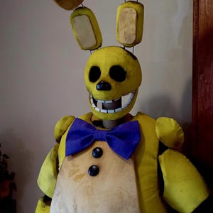 Fnaf Cosplay Spring Bonnie Costume Full Body (on Request) - Etsy