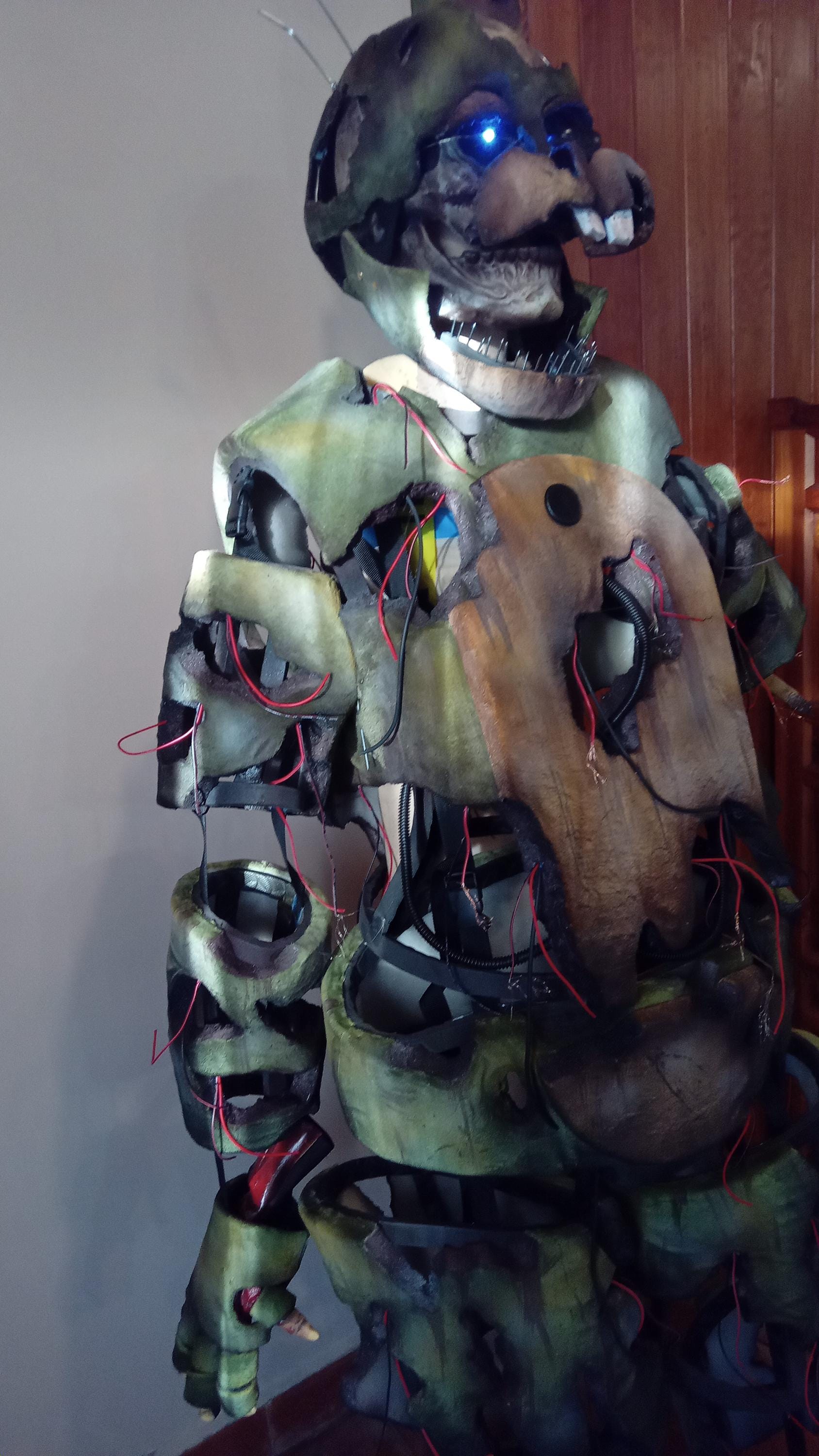 Fnaf コスプレ ゲーム スクラップトラップ/スプリングトラップ