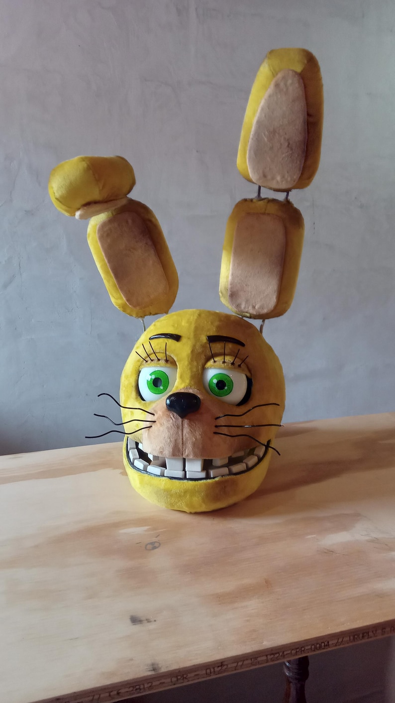 Game Friendly Springbonnie Mask Fnaf Cosplay - Etsy