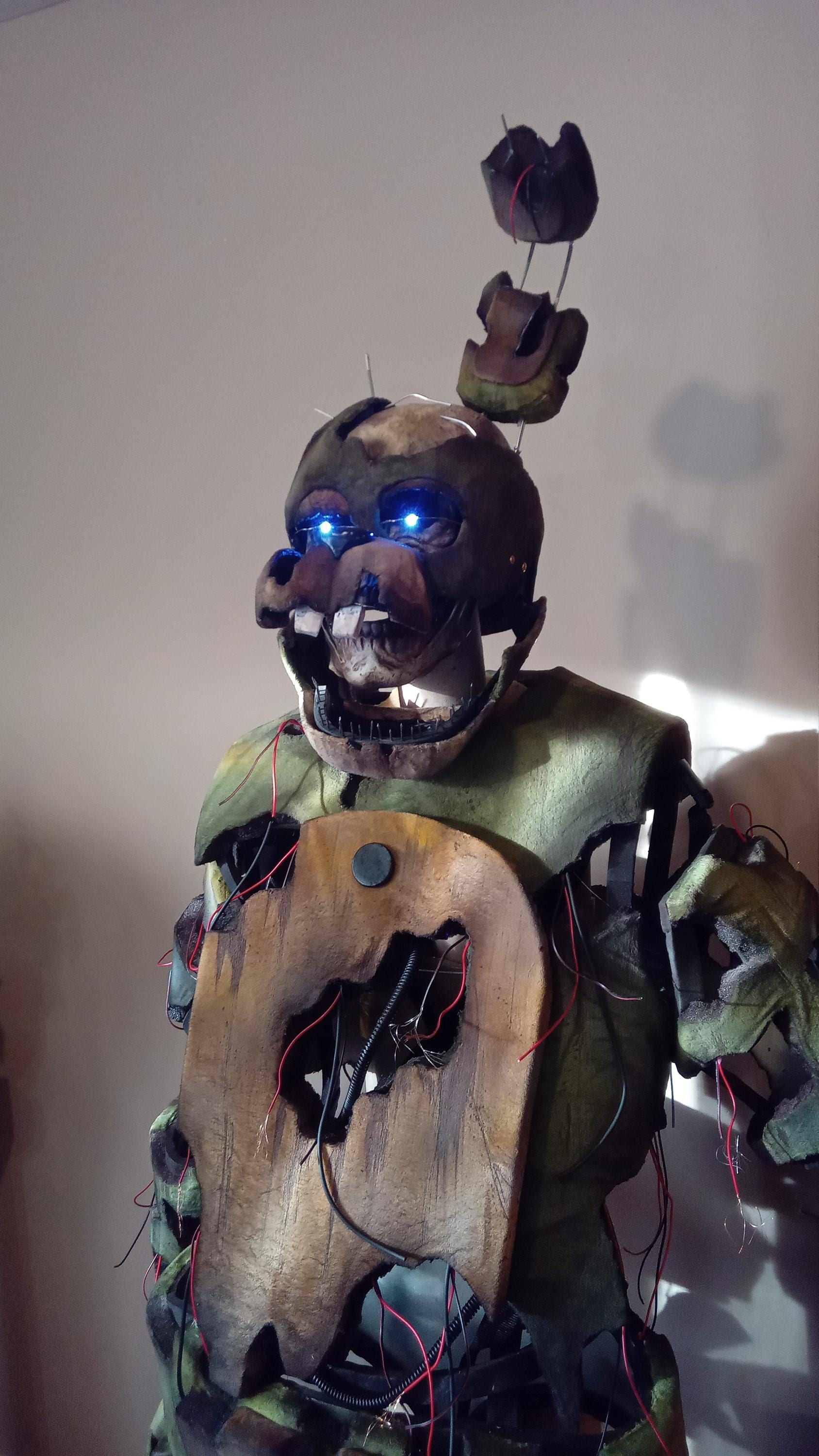 Fnaf コスプレ ゲーム スクラップトラップ/スプリングトラップ