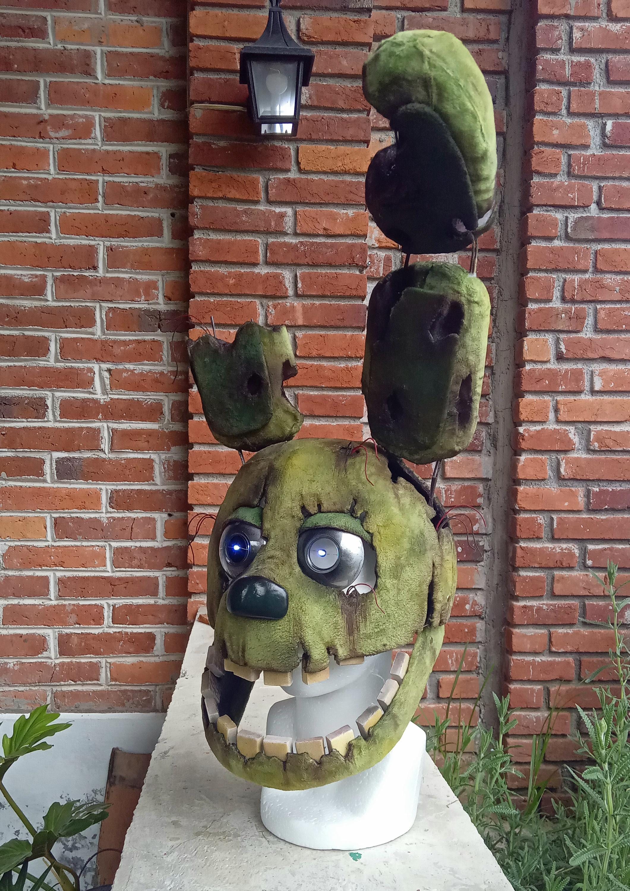 Game Springtrap Mask Fnaf Cosplay - Etsy