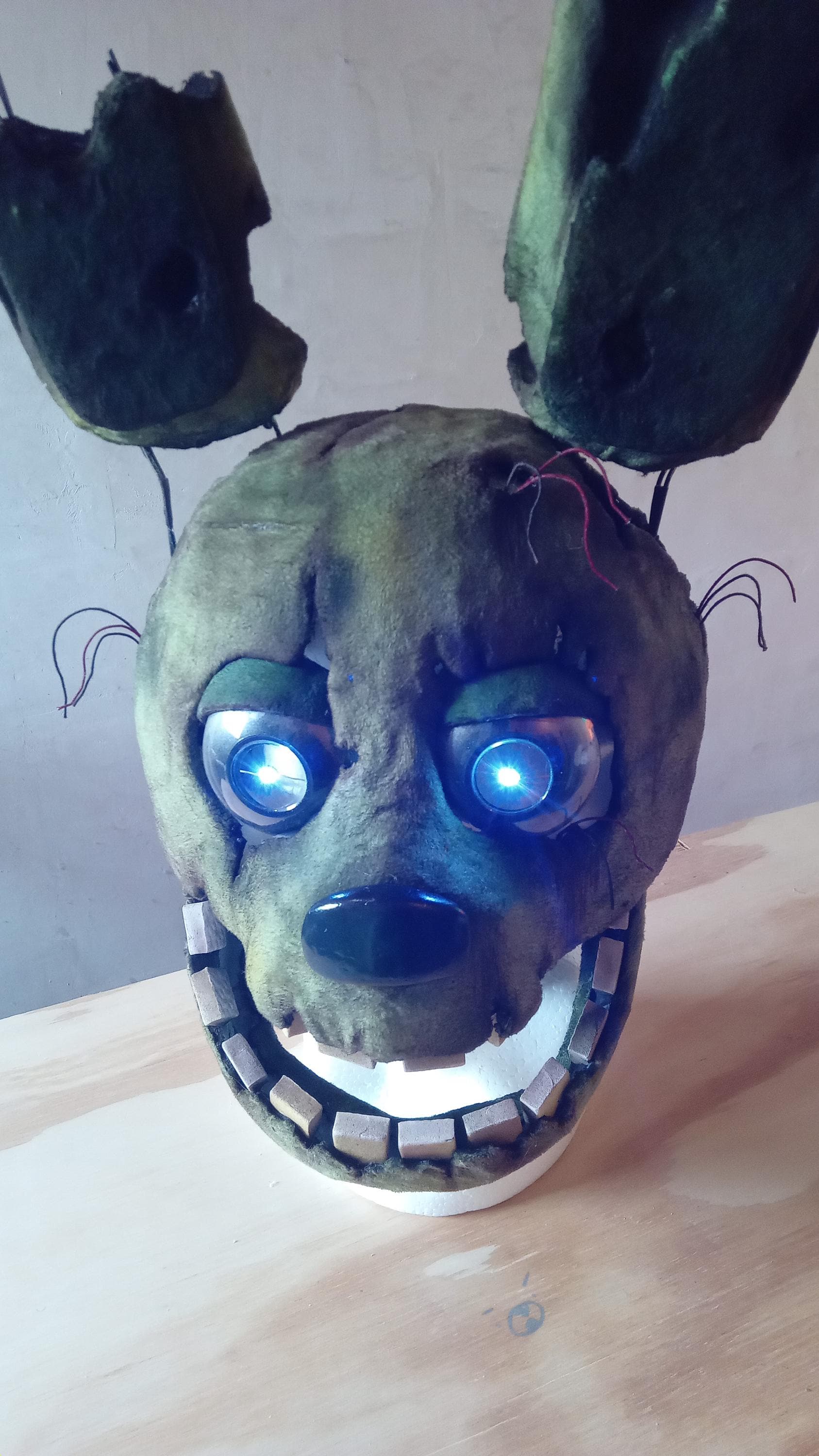 Game Springtrap Mask Fnaf Cosplay - Etsy