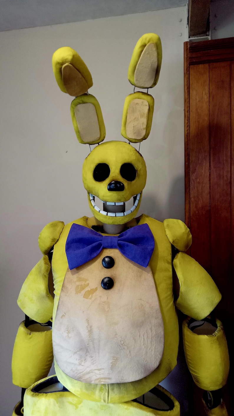 Fnaf Cosplay Spring Bonnie Costume Full Body (on Request) - Etsy