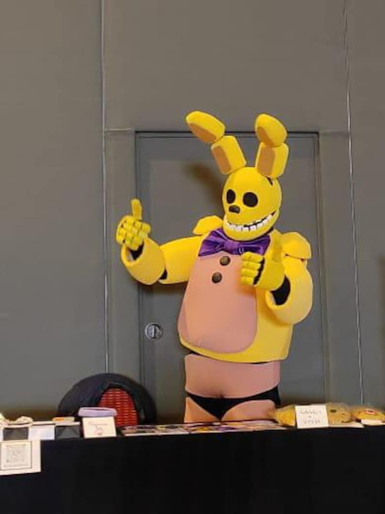 FNaF cosplay Spring Bonnie costume full body (on request) - Etsy España