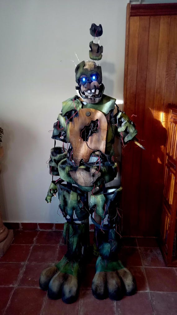Fnaf コスプレ ゲーム スクラップトラップ/スプリングトラップ
