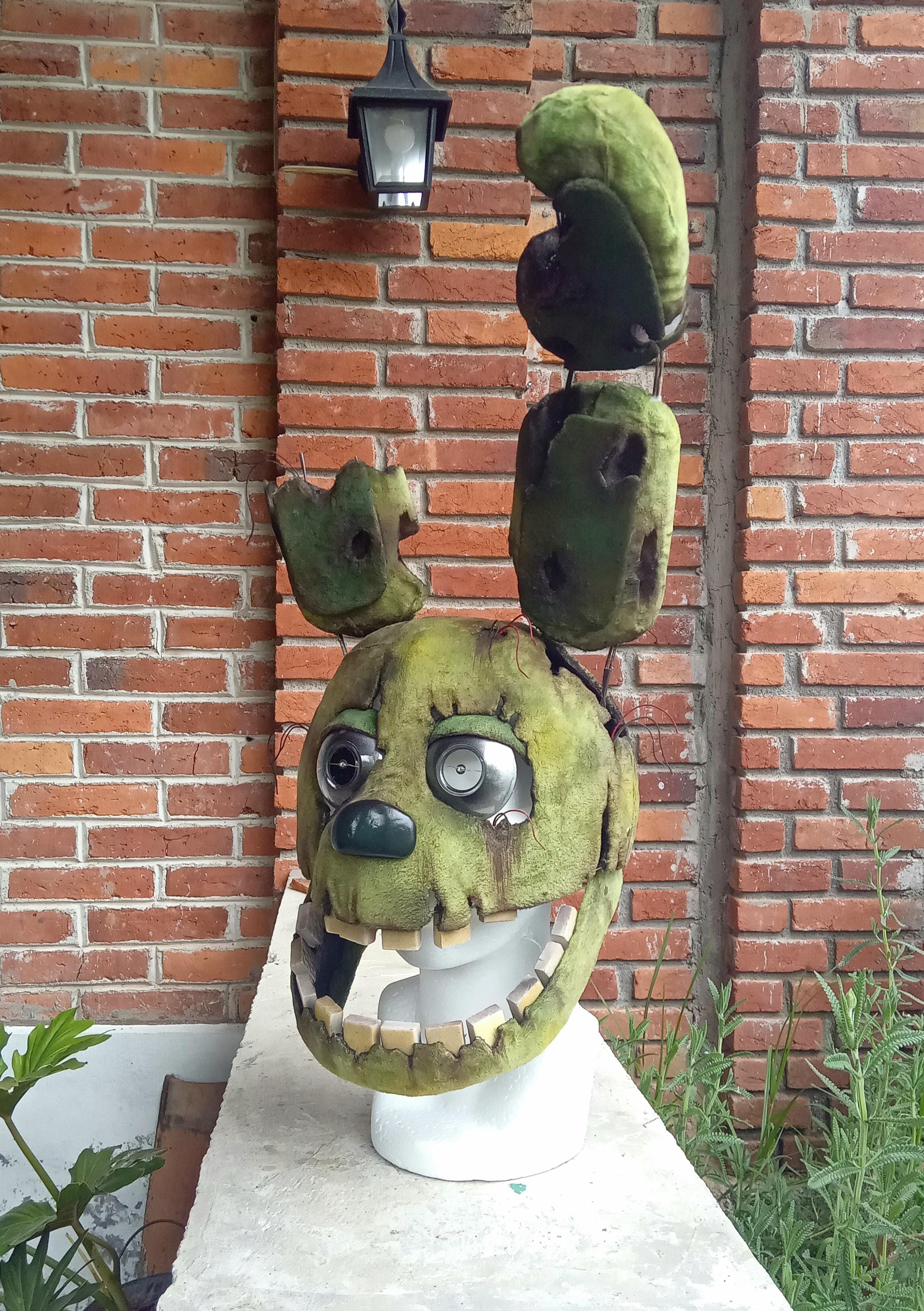Game Springtrap Mask Fnaf Cosplay - Etsy