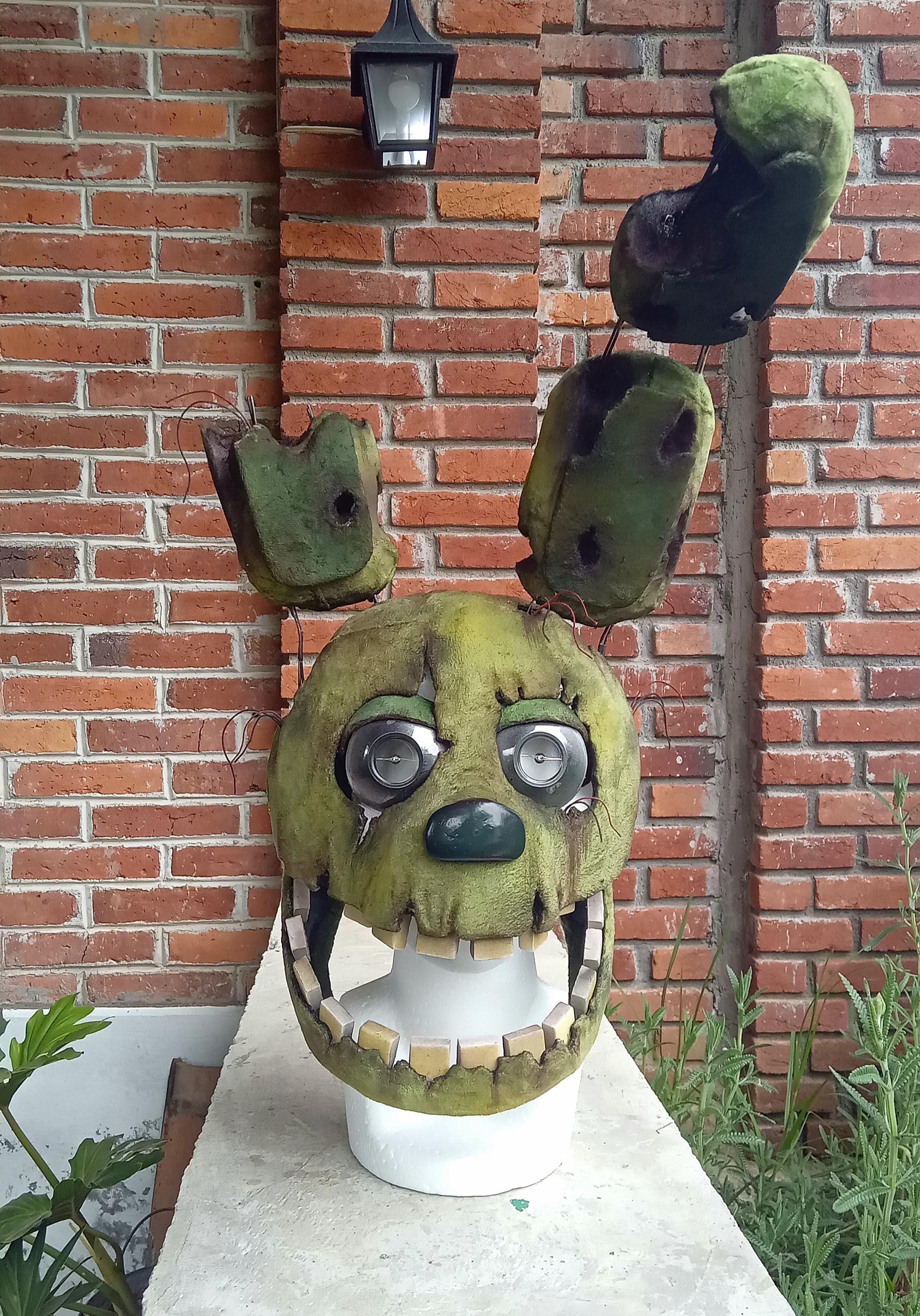 Game Springtrap Mask Fnaf Cosplay - Etsy