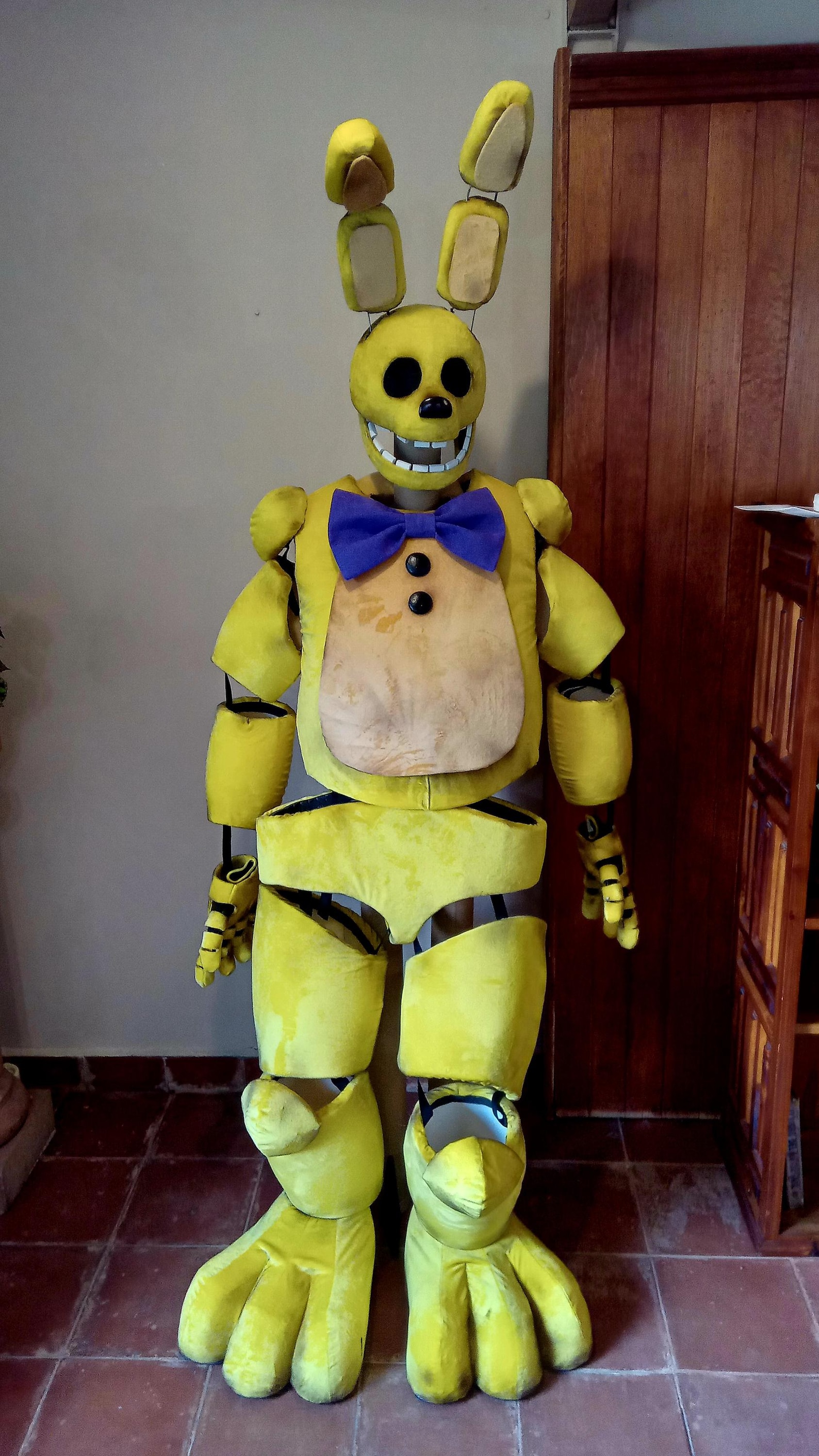 Fnaf Cosplay Spring Bonnie Costume Full Body (on Request) - Etsy
