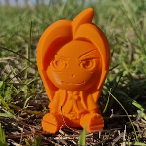 Edward Fullmetal Alchemist Figure | Chibi Edward Elric | Handmade Fullmetal Alchemist Collectible | Anime Desk Decor